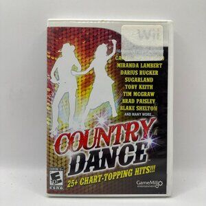 Country Dance Wii Game - 25+ Chart-Topping Hits Carrie Underwood Miranda Lambert